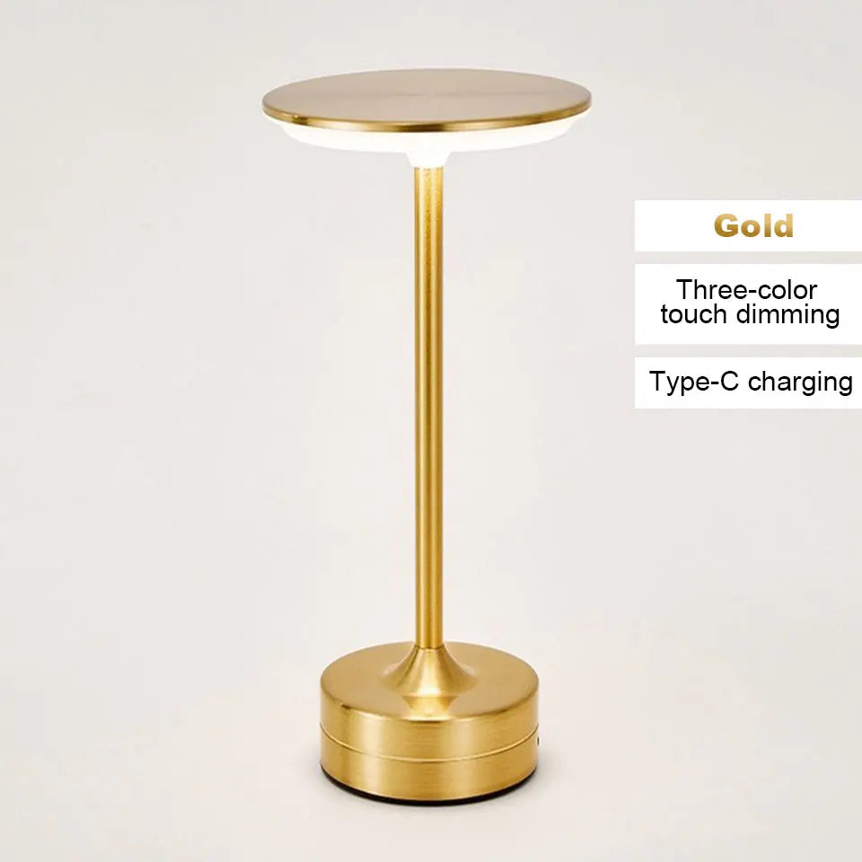 CrystalTouch LED – Luminária de Mesa Sensor Touch 5V