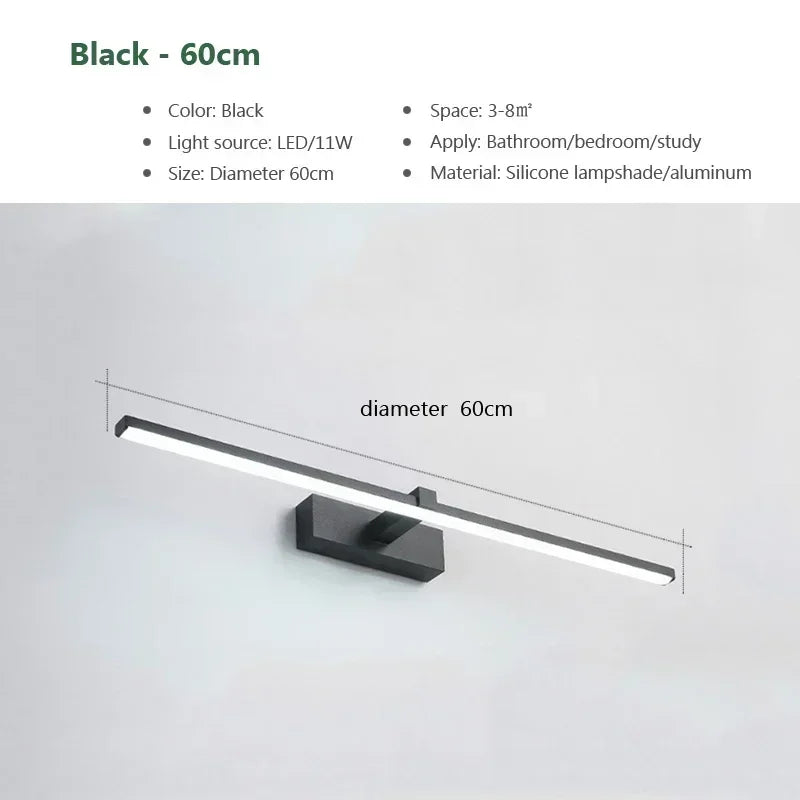 Arandela Moderna para Espelho - MirrorLux LED Pro