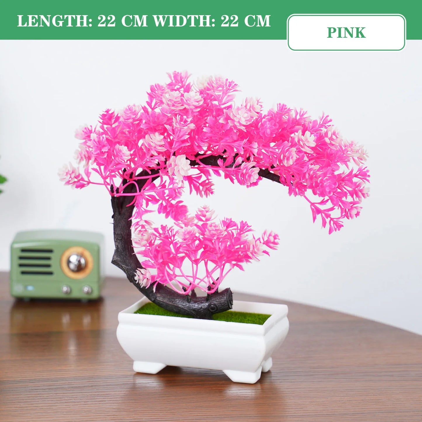 Bonsai Artificial Decorativo - Uflower Mini Green