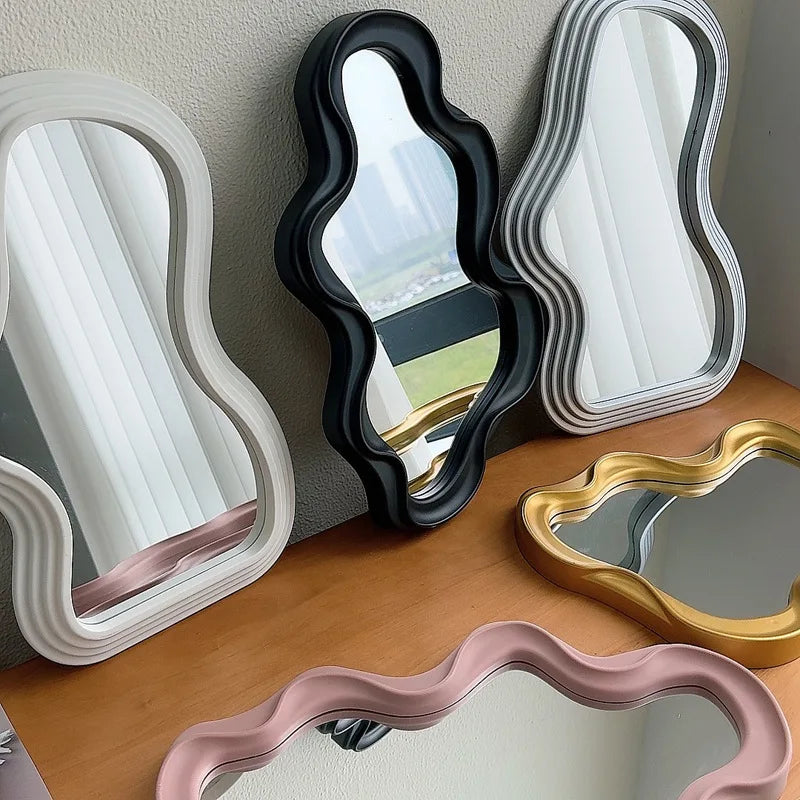 Espelho Decorativo Ondulado - WaveCloud Mirror