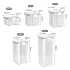 Pote Hermético Premium - SealPro Pote Multiuso - 5 unidades