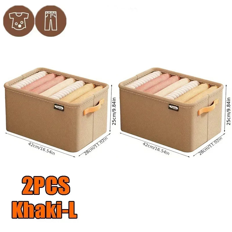 Organizador de Roupas Dobrável para Armários e Gavetas