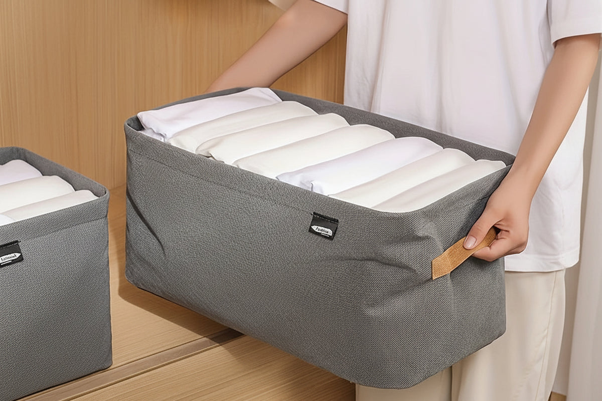 Organizador de Roupas Dobrável para Armários e Gavetas - COMPRE 1 e LEVE 3 unidades
