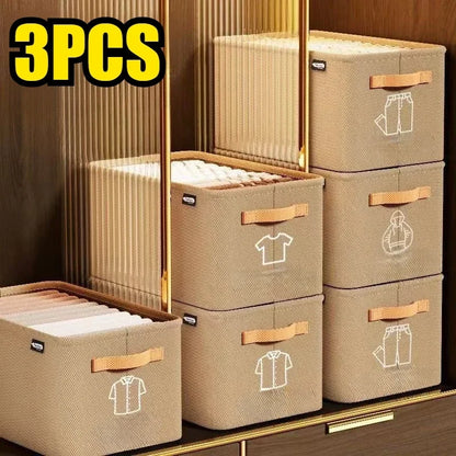 Organizador de Roupas Dobrável para Armários e Gavetas