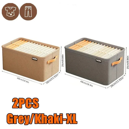 Organizador de Roupas Dobrável para Armários e Gavetas