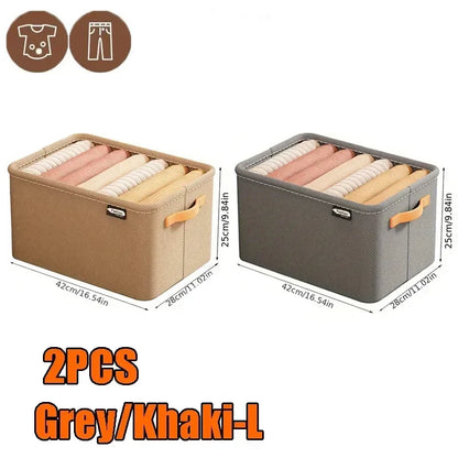 Organizador de Roupas Dobrável para Armários e Gavetas