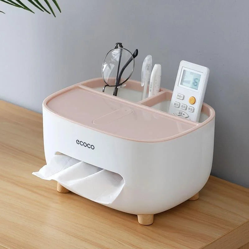 Dispenser Multifuncional Porta Lenço e Papel