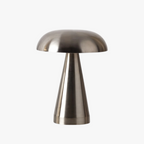 Luminária de Mesa Cogumelo Vexpera Inox